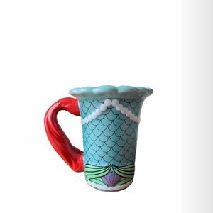 Disney Parks Little Mermaid Princess Ariel Mug Tail Ceramic Coffee Cup